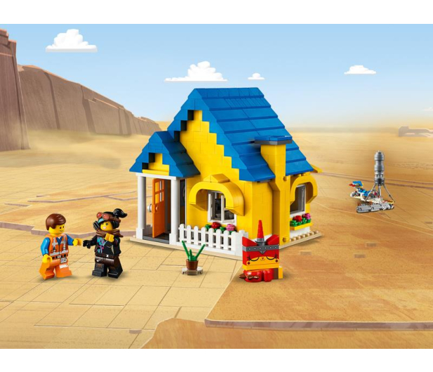 LEGO Movie Dom Emmeta/Rakieta ratunkowa - 465112 - zdjęcie 3